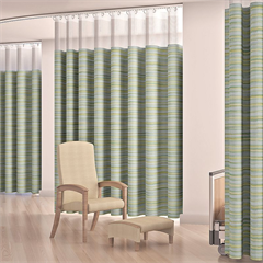 Bevy Sprout Privacy Curtain Fabric